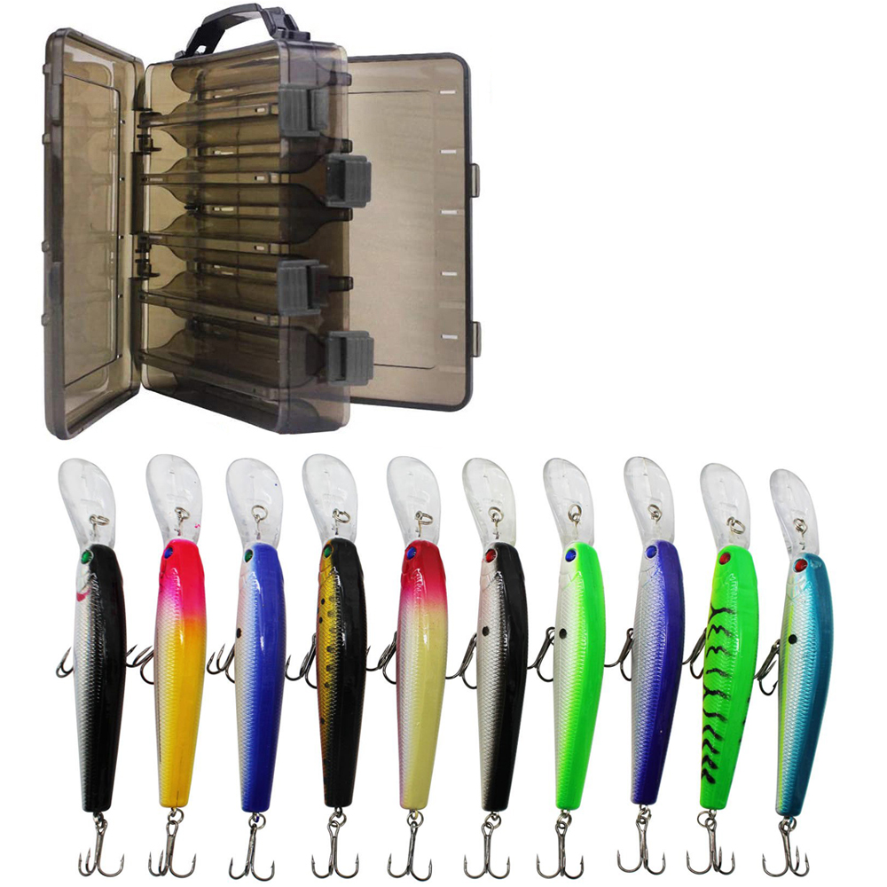 Fishing Equipment Shop - 10PCS Minnow Fishing Lure 13.6g Artificial