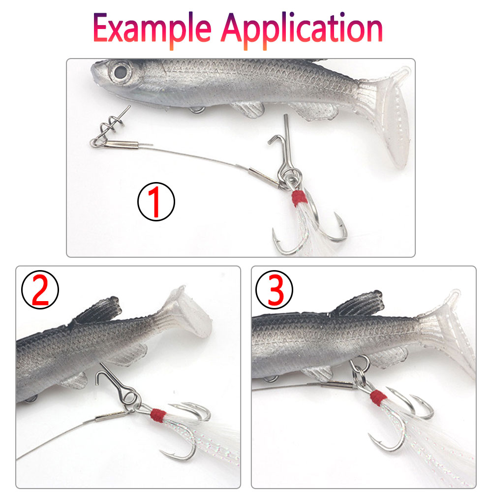 50/100pcs Fishing Bait Stinger - Fishing Equipment Lures review and price