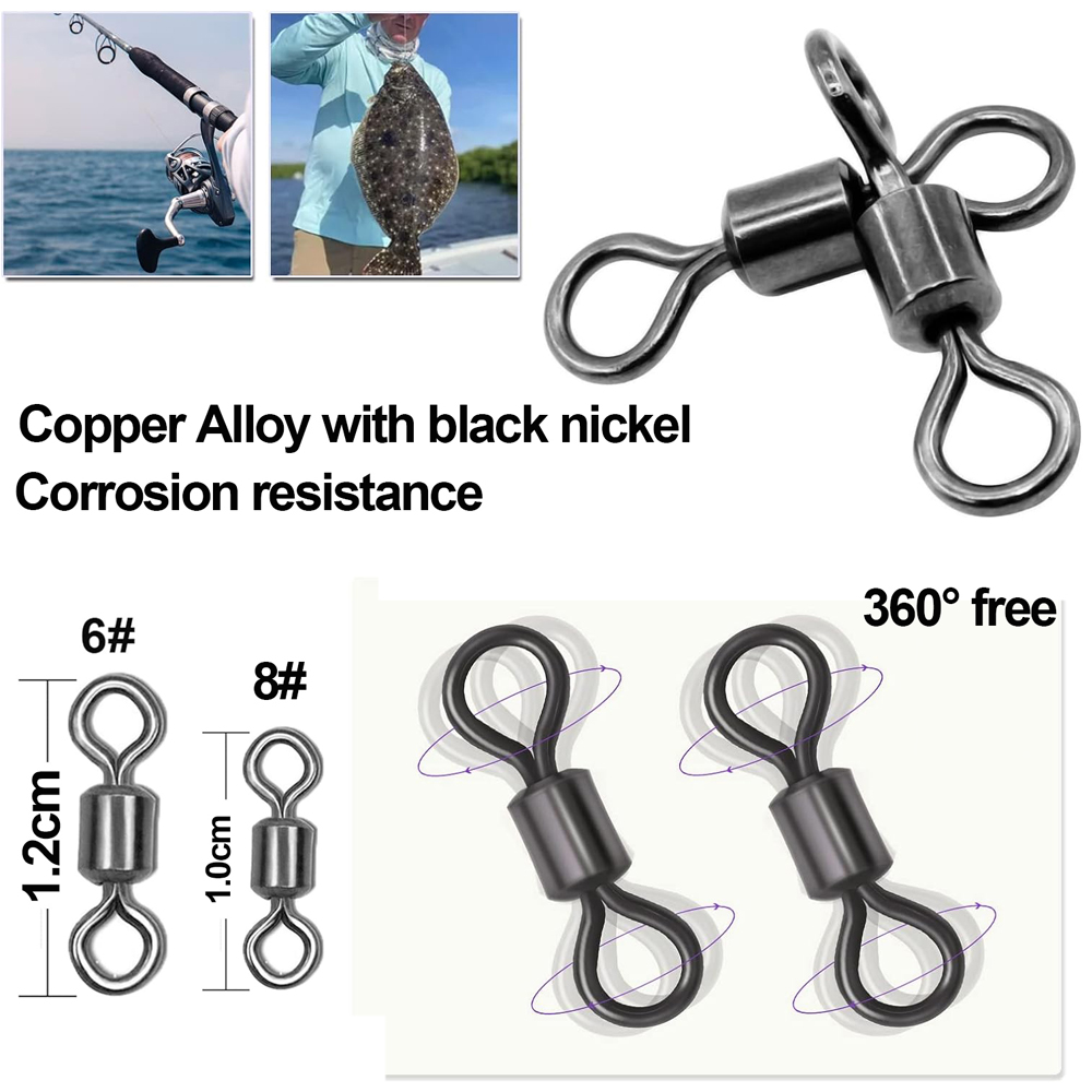 30Pcs 3 Way Swivels Fishing Co - Fishing Equipment Shop review and price