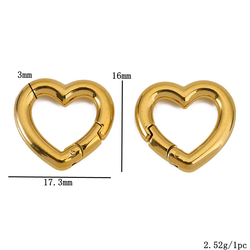 2pcs Stainless Steel Clasps He - Circle Hook Set review and price