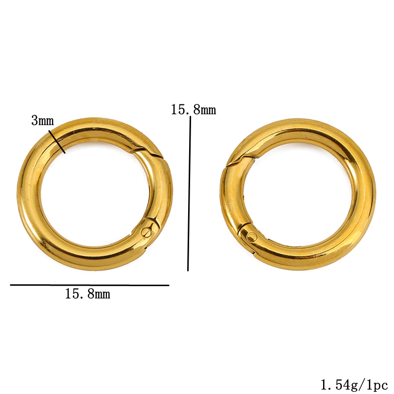 2pcs Stainless Steel Clasps He - Circle Hook Set review and price