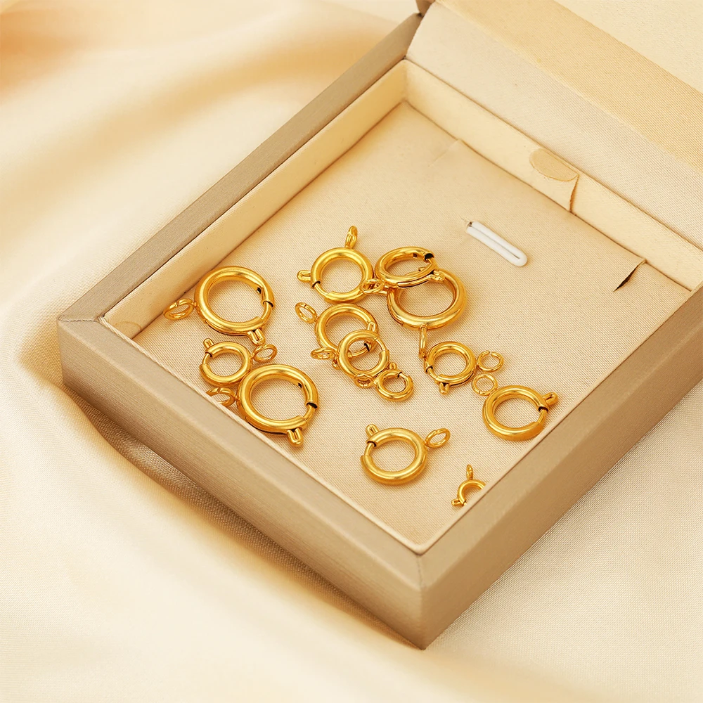 10pcs Stainless Steel Spring R - Circle Hook Set review and price