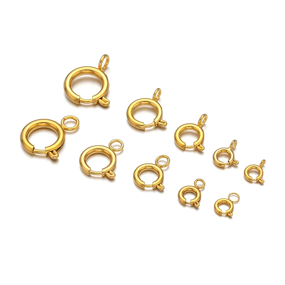 10pcs Stainless Steel Spring R - Circle Hook Set review and price