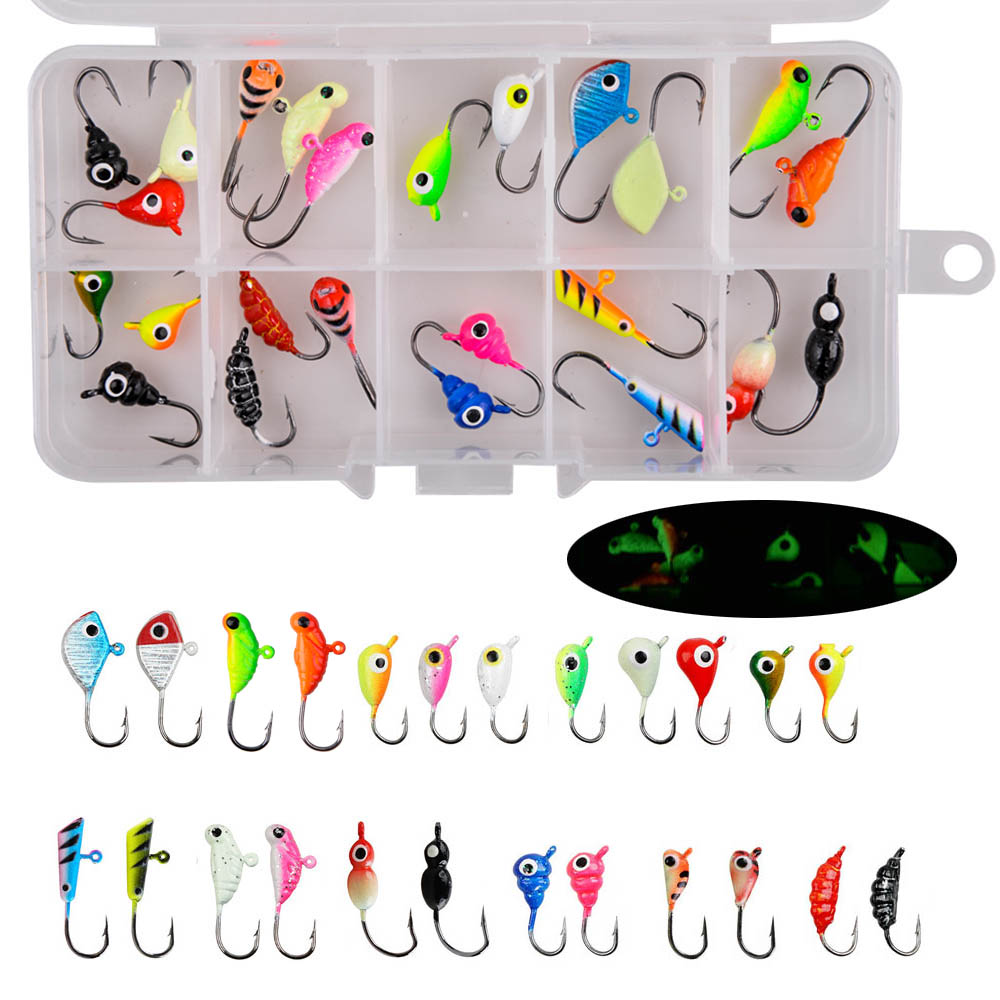 24Pcs ice fishing gear Kit Lum - Fishing Equipment Shop review and price