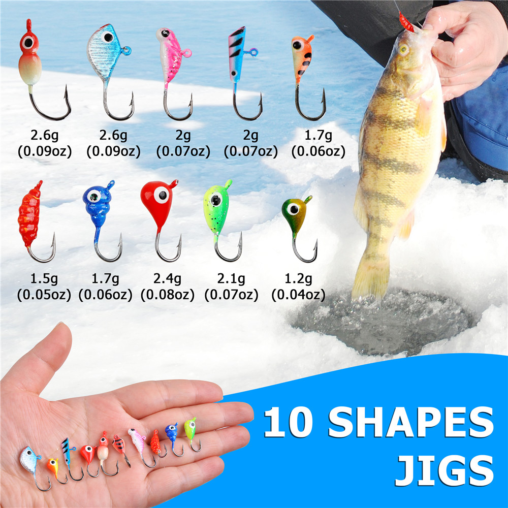 24Pcs ice fishing gear Kit Lum - Fishing Equipment Shop review and price