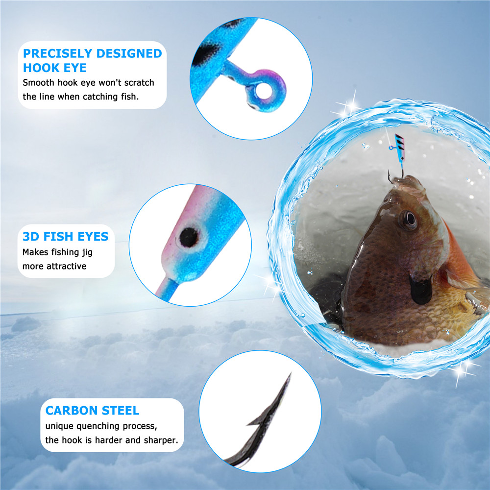 24Pcs ice fishing gear Kit Lum - Fishing Equipment Shop review and price
