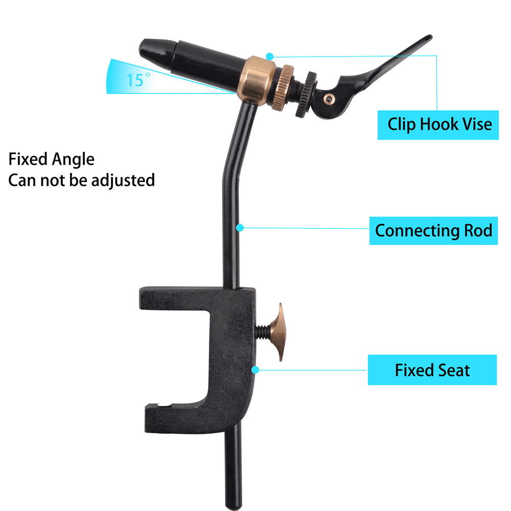 Rotary Fly Tying Vise Tool Saf - Fishing Equipment Lures review and price