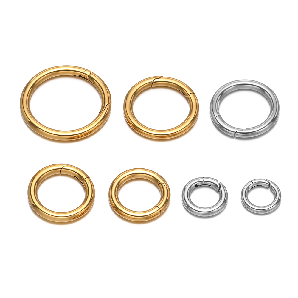 2Pcs/Lot Round Spring Clasps S - Circle Hook Set review and price