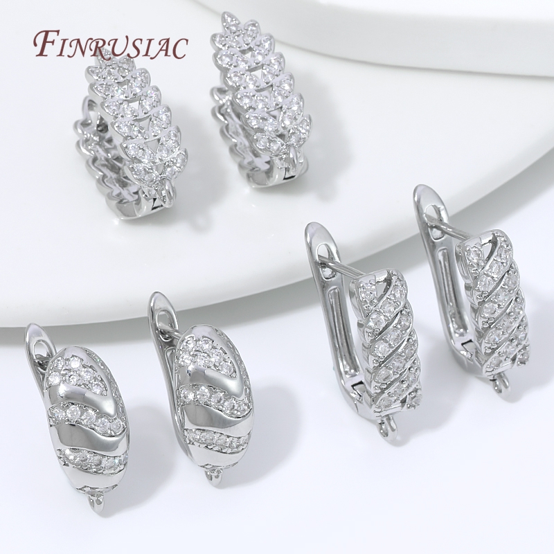 18K Gold Plated Cubic Zirconia - Circle Hook Set review and price